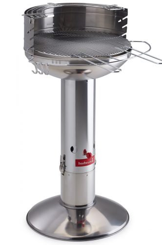 grill węglowy ze stali inox barbecook